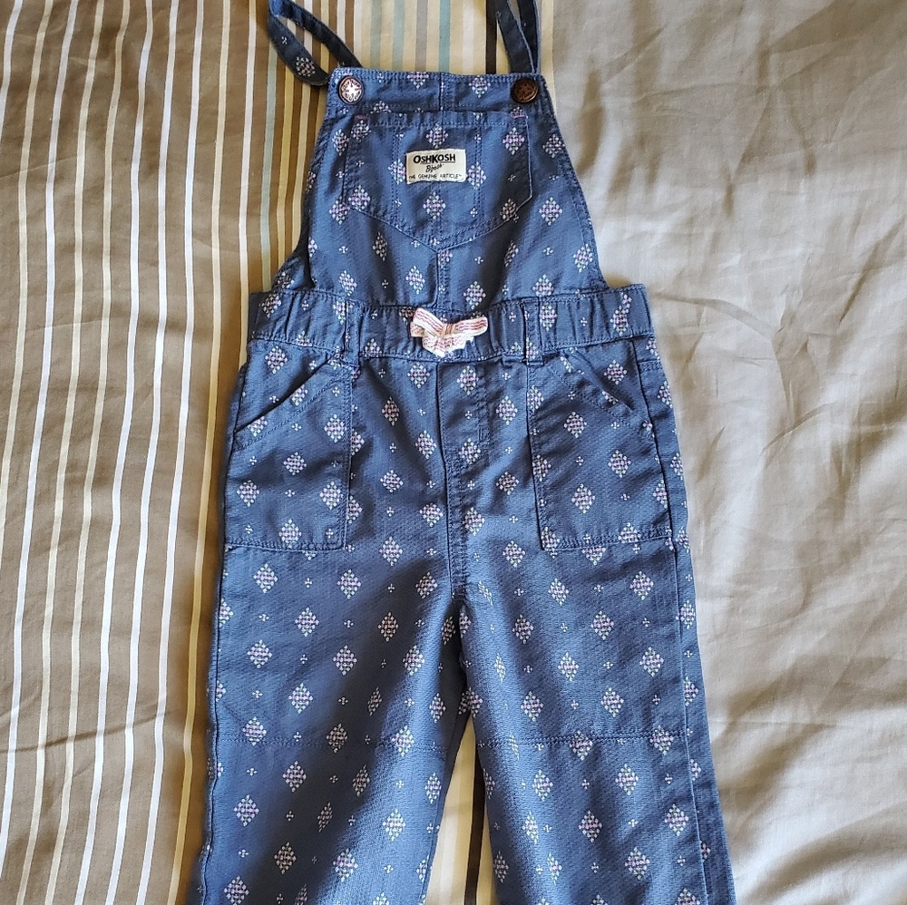 OshKosh Blue Jean Print Overall